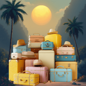 Prise en charge bagage à l'aéroport ou en hébergement