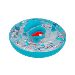 Bouée de piscine transparente pour bébé 7-15 kg avec siège et poignées – location Guadeloupe